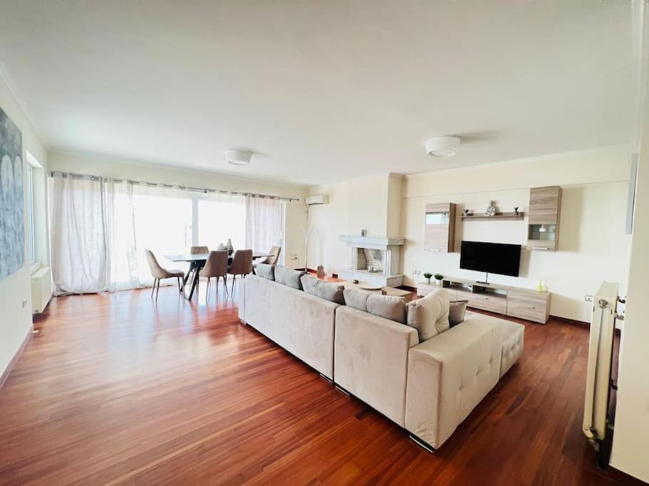 Rare Seaview Penthouse In Paleo Faliro Lägenhet Aten Exteriör bild