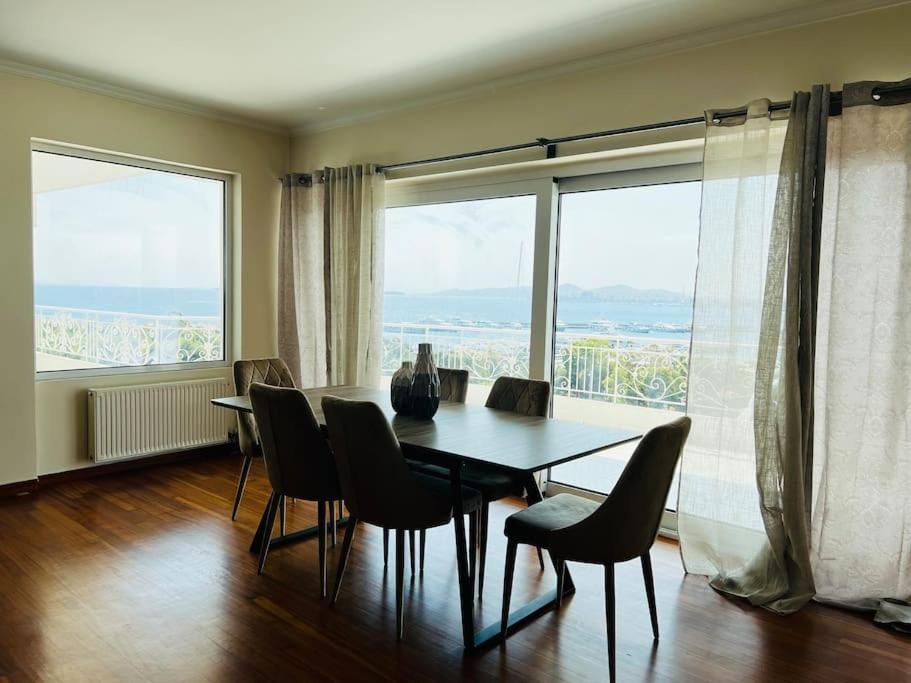 Rare Seaview Penthouse In Paleo Faliro Lägenhet Aten Exteriör bild